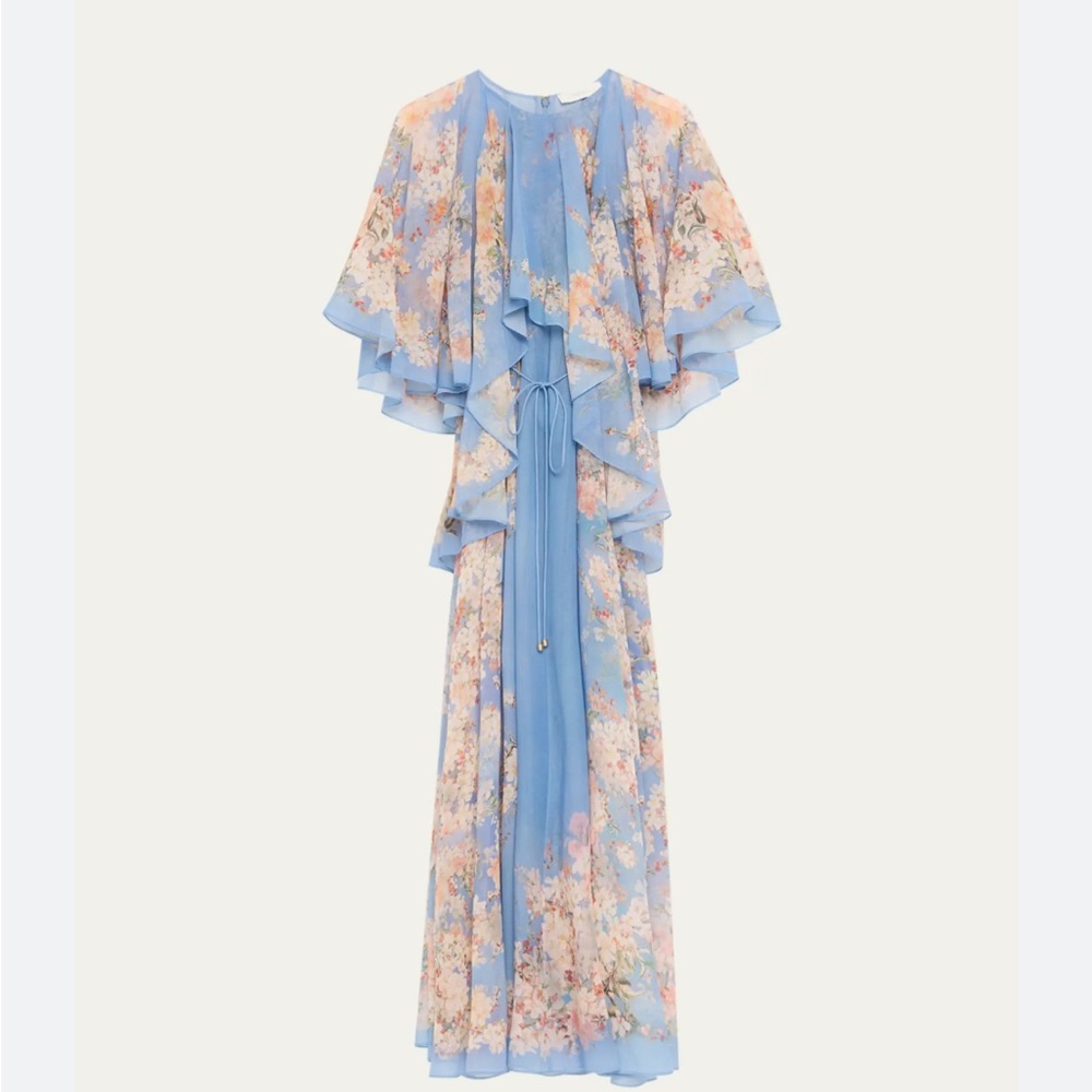 Zimmermann Cascadian Tiered Maxi Dress